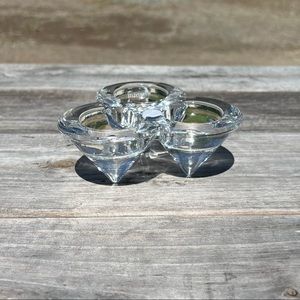 🧊PartyLite Glass Tealight Holder